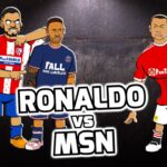 ðŸ”¥RONALDO vs MSNðŸ”¥ (Feat Messi, Neymar, Suarez and more! Football Challenges)
